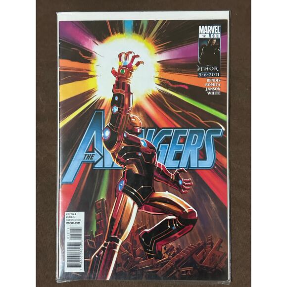 Avengers 4th Series #8 - 12 (2011 Marvel) Lot of 5 - 1 KEY - Picture 6 of 6